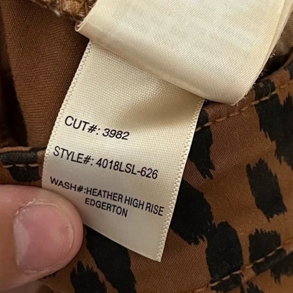 Articles of Society Animal Print Jean - Picture 2 of 4